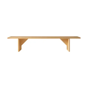 012 Kolmio Bench panca - Pino oliato opaco, 227x42x45 cm - Vaarnii