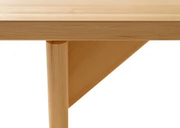 012 Kolmio Bench panca - Pino oliato opaco, 227x42x45 cm - Vaarnii