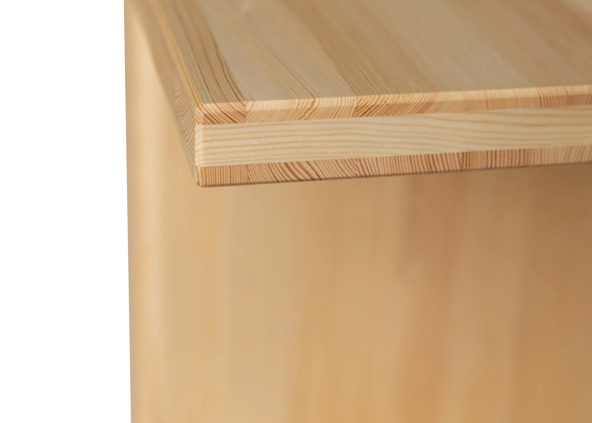 012 Kolmio Bench panca, Pino oliato opaco, 227x42x45 cm Vaarnii