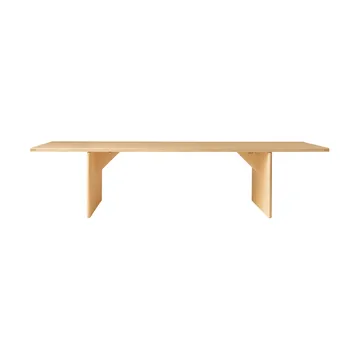 012 Kolmio Dining Table tavolo - Pino oliato opaco, 305×99×72 cm - Vaarnii
