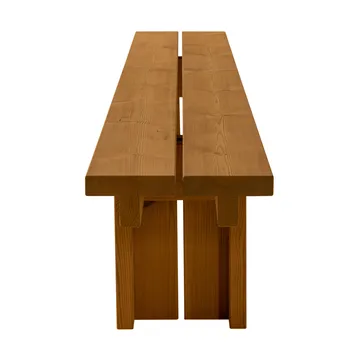 013 Osa Outdoor Bench panca - Pino termotrattato, 270x37x49 cm - Vaarnii