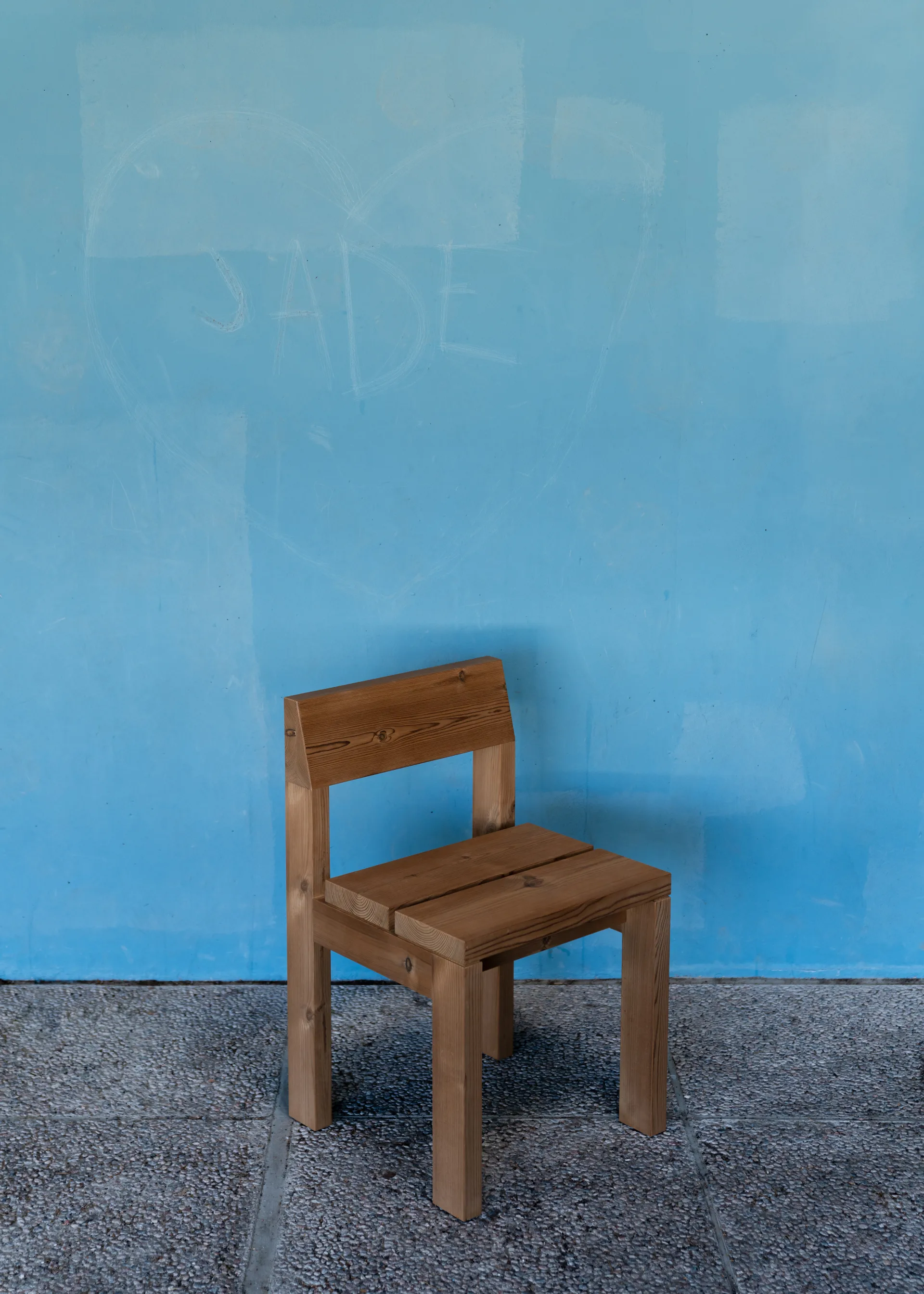 013 Osa Outdoor Dining Chair sedia, Pino oliato cerato opaco Vaarnii