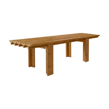 013 Osa Outdoor Table tavolo - Pino termotrattato, 270×94×78 cm - Vaarnii