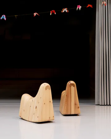 014 Norppa Rocking Toy cavalluccio a dondolo - Pino oliato cerato opaco - Vaarnii