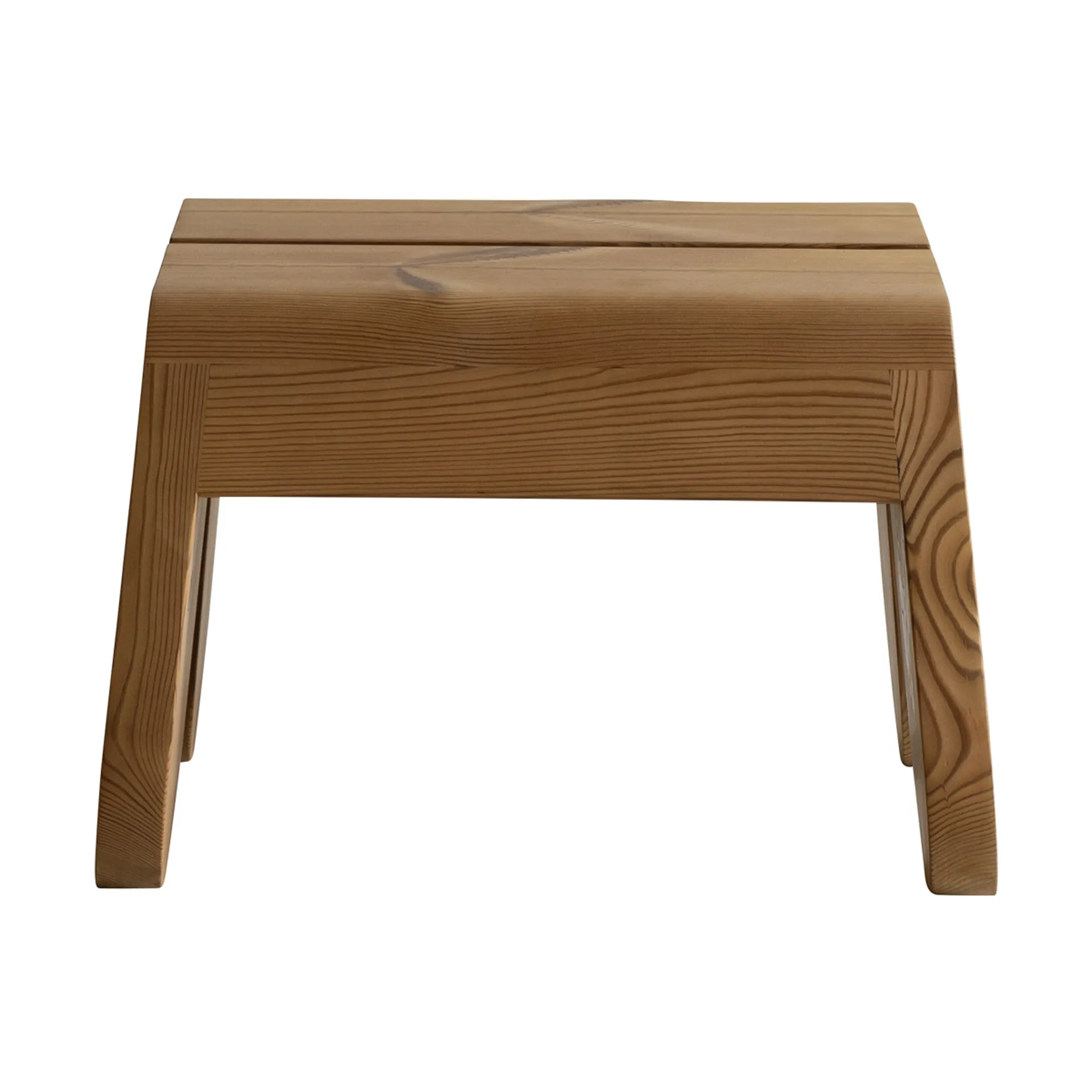 015 Peace Outdoor Foot Stool poggiapiedi, Pino termotrattato Vaarnii