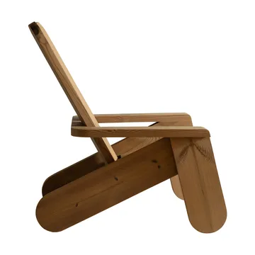 015 Peace Outdoor Lounge Chair poltrona lounge - Pino termotrattato - Vaarnii