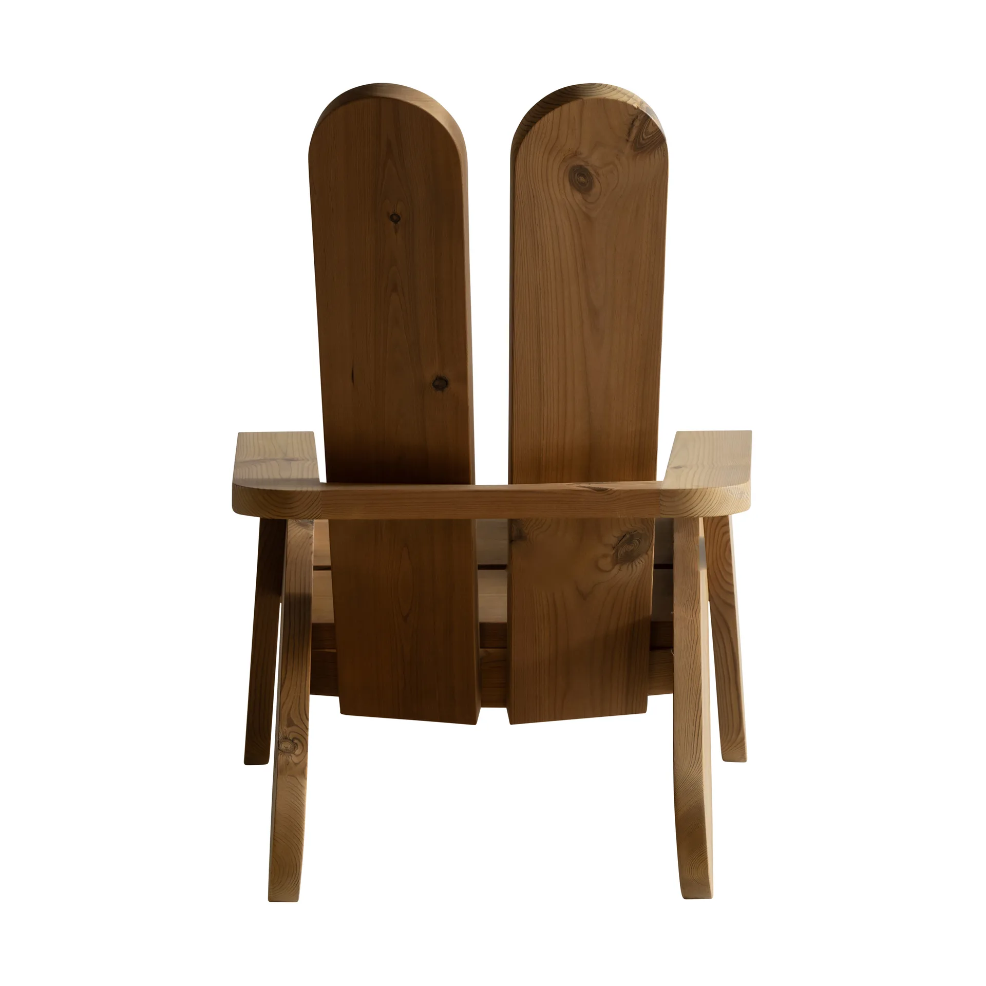 015 Peace Outdoor Lounge Chair poltrona lounge, Pino termotrattato Vaarnii