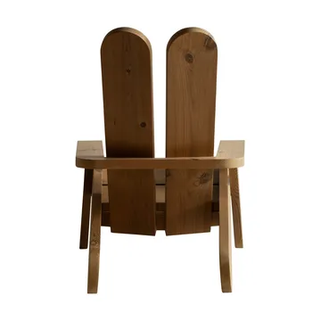 015 Peace Outdoor Lounge Chair poltrona lounge - Pino termotrattato - Vaarnii