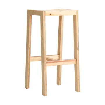 016 Maasto Bar Stool sgabello bar - Pino oliato opaco, 75 cm - Vaarnii