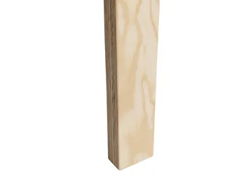 016 Maasto Dining Armchair sedia con braccioli - Pino oliato cerato opaco - Vaarnii