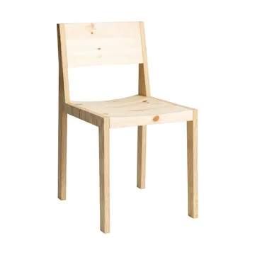 016 Maasto Dining Chair sedia - Pino oliato cerato opaco - Vaarnii