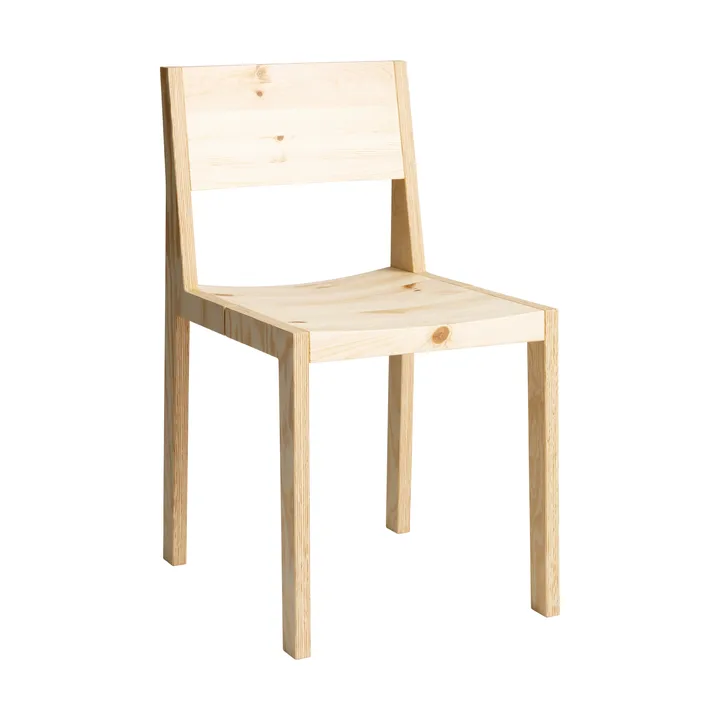 016 Maasto Dining Chair sedia - Pino oliato cerato opaco - Vaarnii