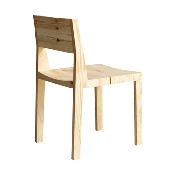 016 Maasto Dining Chair sedia - Pino oliato cerato opaco - Vaarnii