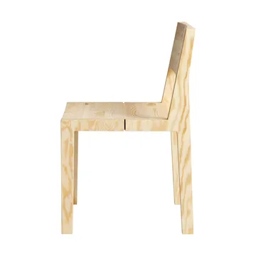 016 Maasto Dining Chair sedia - Pino oliato cerato opaco - Vaarnii