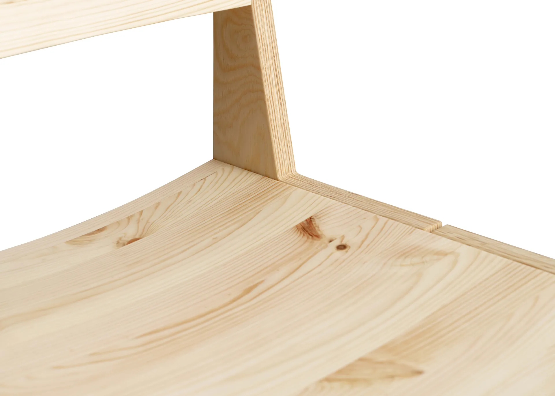 016 Maasto Dining Chair sedia, Pino oliato cerato opaco Vaarnii