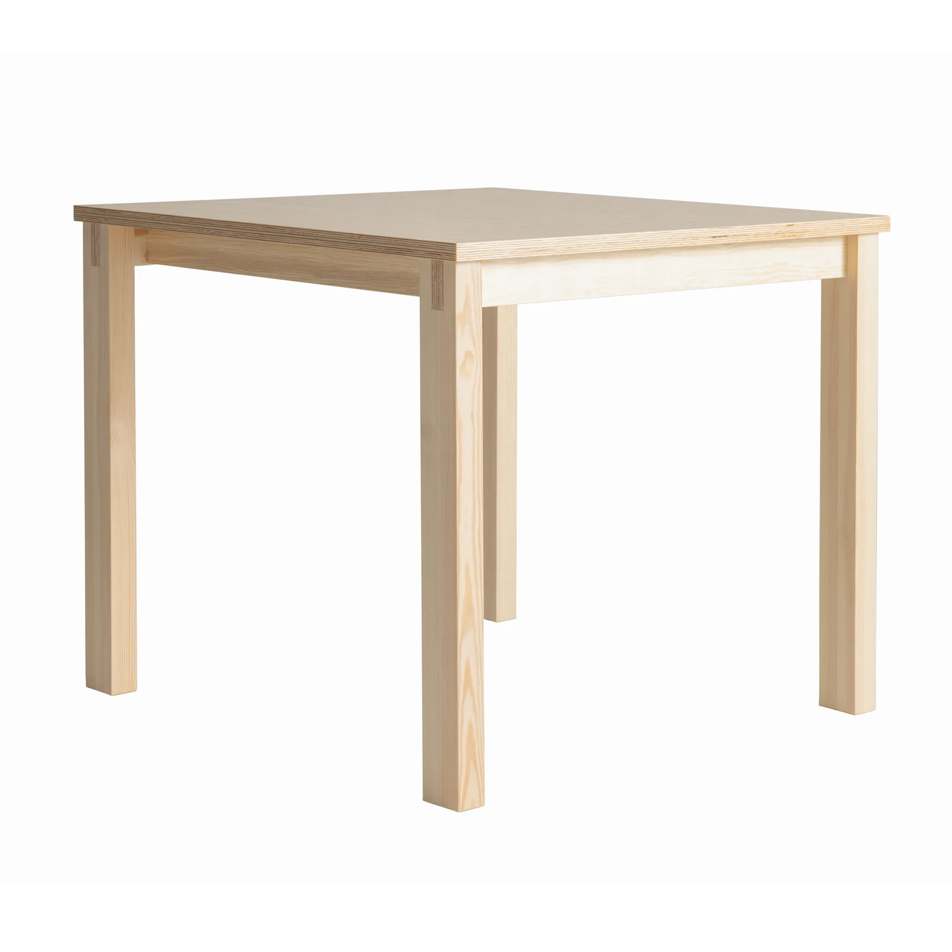 016 Maasto Table tavolo, Pino oliato opaco, 120x120x75 cm Vaarnii