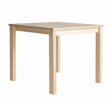 016 Maasto Table tavolo - Pino oliato opaco, 120x120x75 cm - Vaarnii