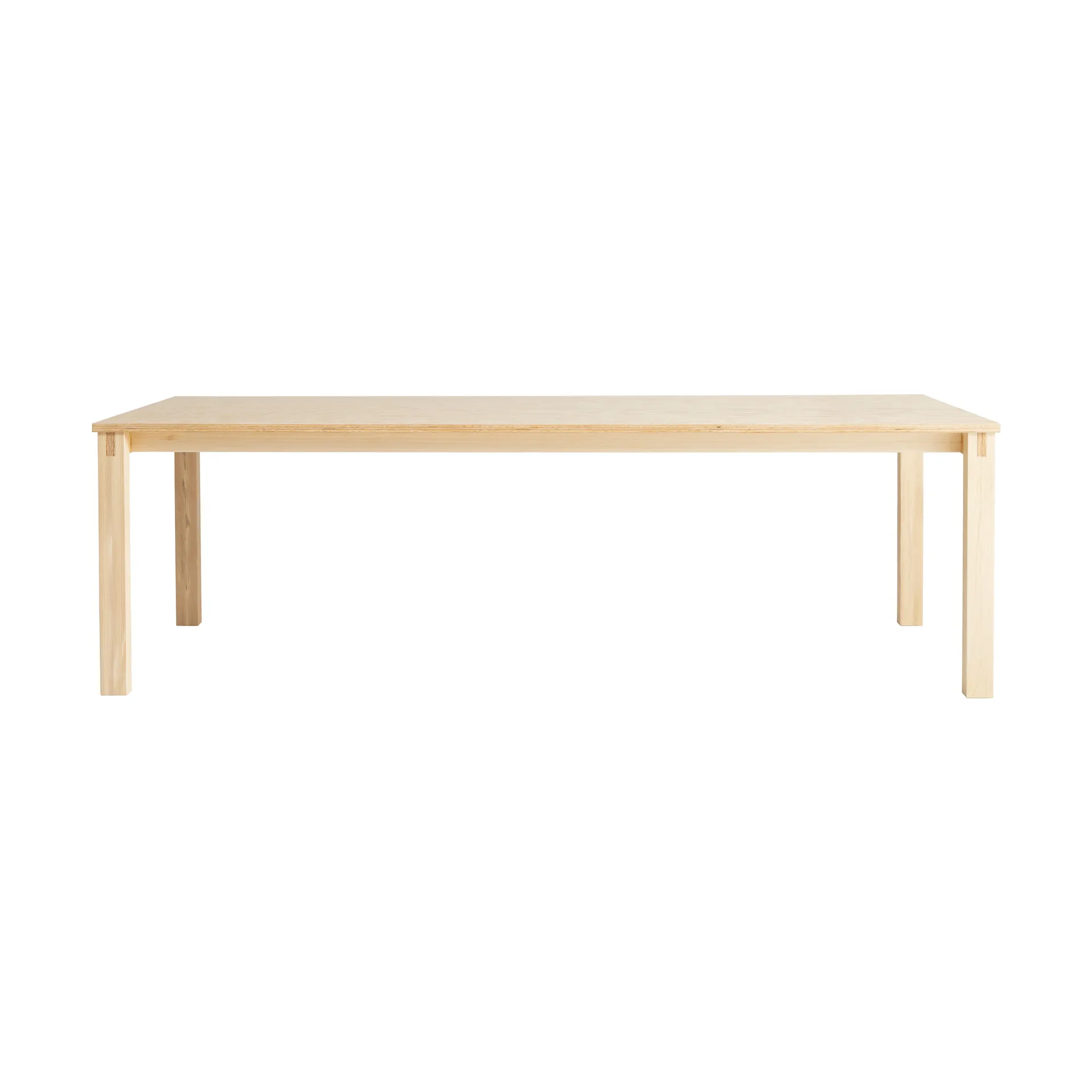 016 Maasto Table tavolo, Pino oliato opaco, 245x90 cm Vaarnii