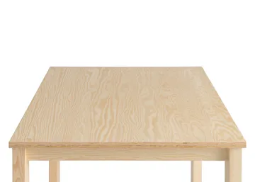 016 Maasto Table tavolo - Pino oliato opaco, 90x90x75 cm - Vaarnii