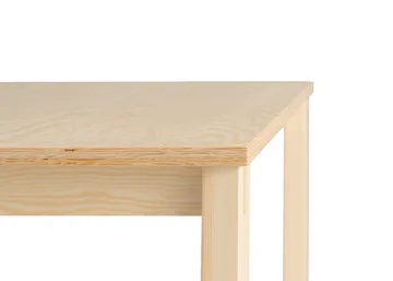 016 Maasto Table tavolo - Pino oliato opaco, 90x90x75 cm - Vaarnii