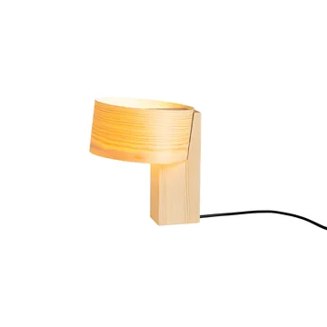 018 Hoop Table Lamp lampada da tavolo - Pino oliato a cera opaco, 23 cm - Vaarnii