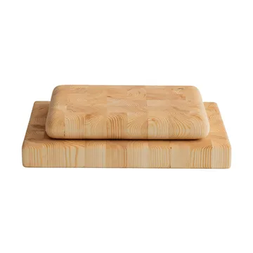 019 Syy Chopping Board tagliere - Pino oliato con olio di paraffina, medium 26x35x5 cm - Vaarnii