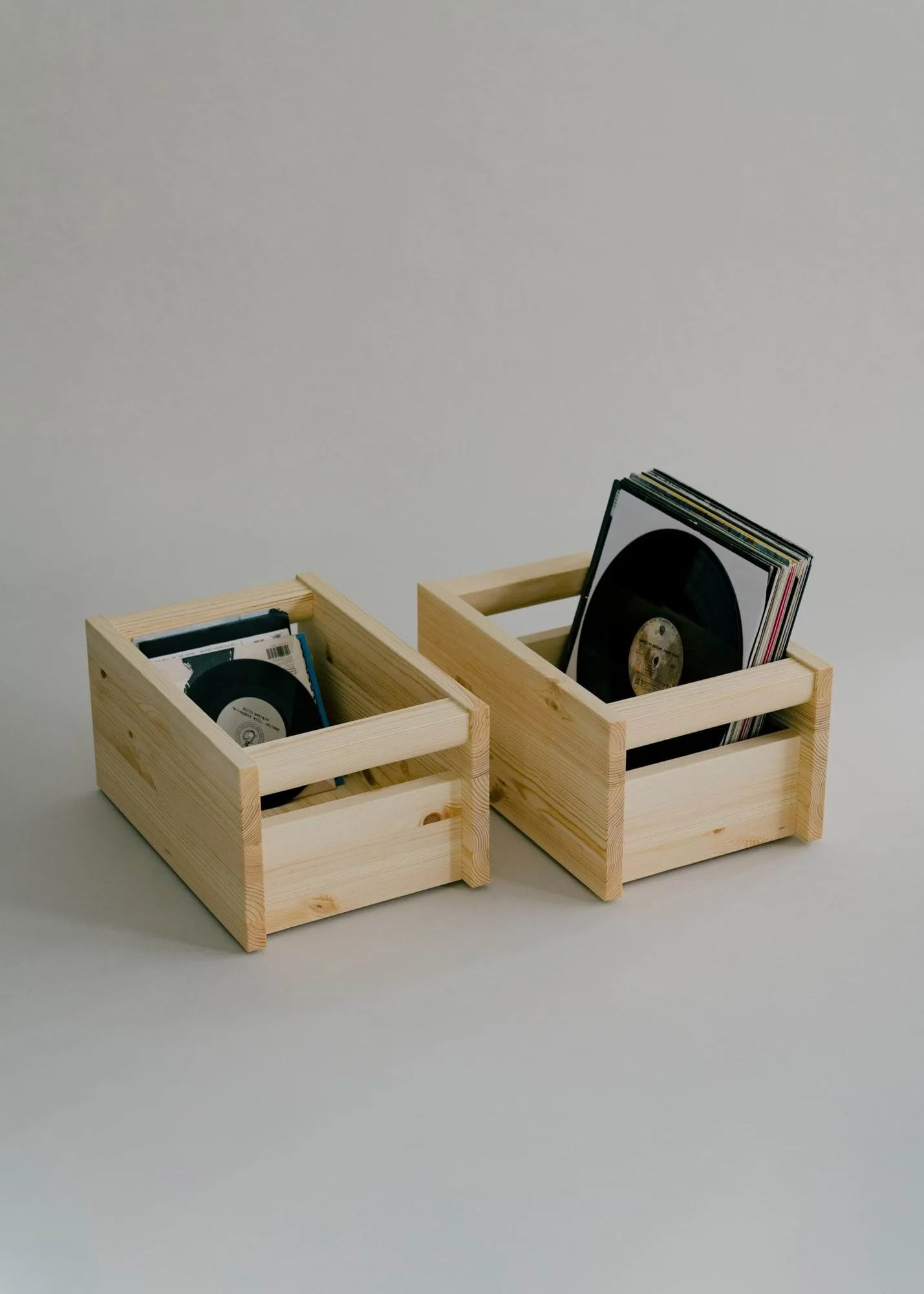 020 Koppa Crate scatola portaoggetti, Pino oliato, small 29x43x22 cm Vaarnii