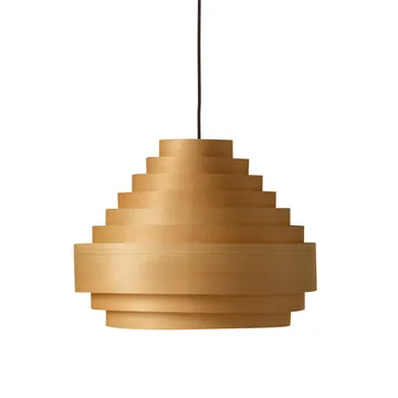 1001 Hans Pendant lampada a sospensione - Pino oliato e cerato opaco, Ø38 cm - Vaarnii