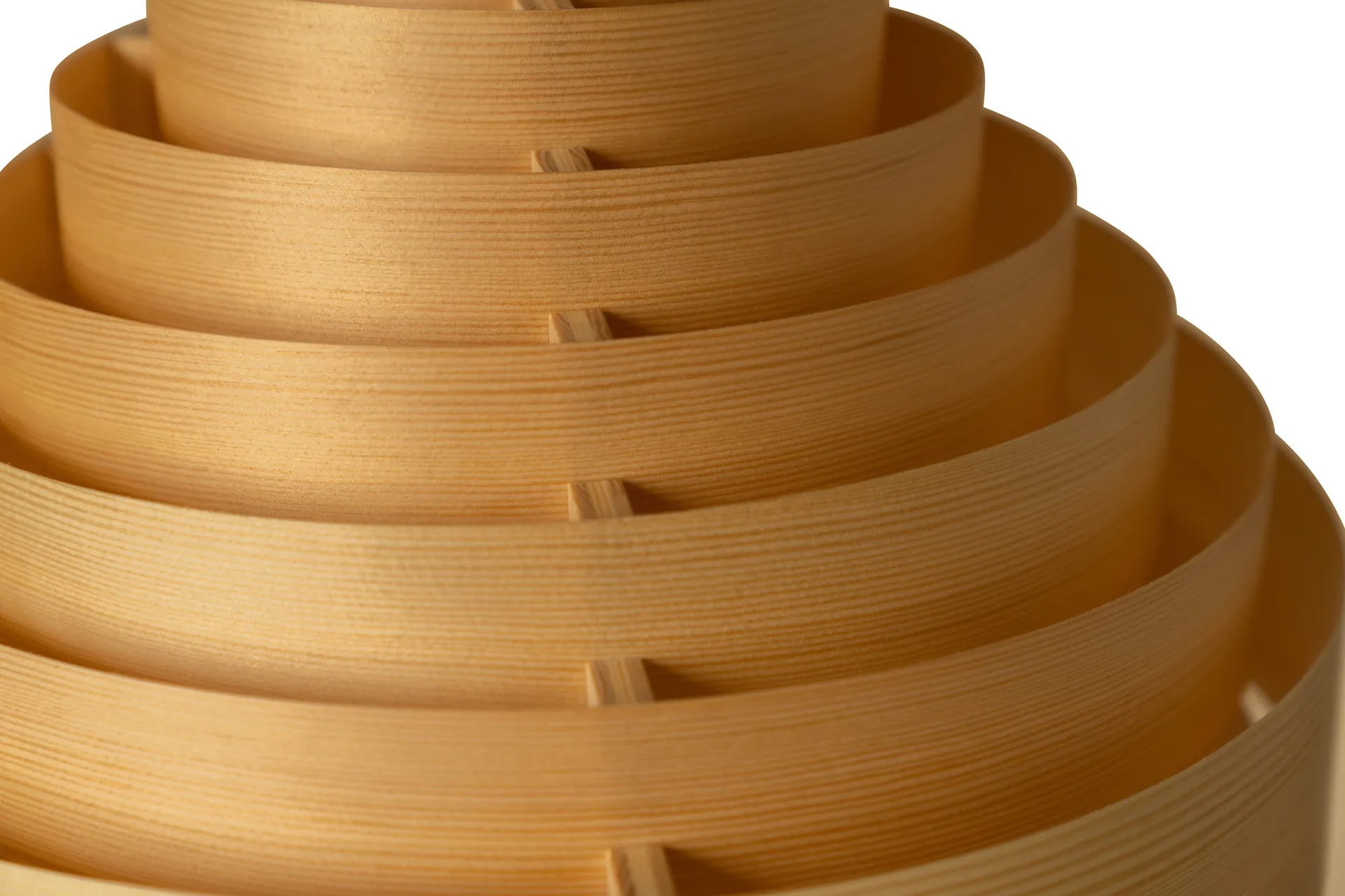 1001 Hans Pendant lampada a sospensione, Pino oliato e cerato opaco, Ø38 cm Vaarnii