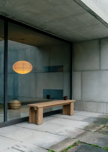 1002 Hans Pendant lampadario - Pino oliato opaco, Ø46 cm - Vaarnii