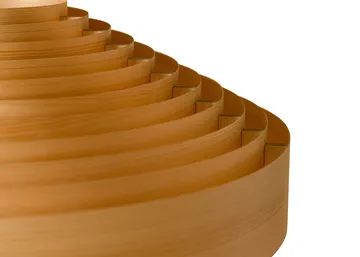 1003 Hans Pendant lampadario - Pino oliato e cerato opaco, Ø60 cm - Vaarnii