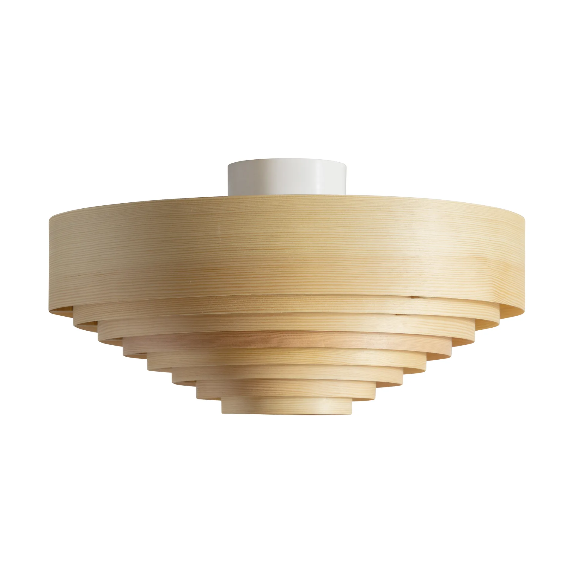 1005 Hans Ceiling Light plafone, Pino oliato e cerato opaco, Ø42 cm Vaarnii