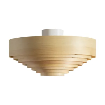 1005 Hans Ceiling Light plafone - Pino oliato e cerato opaco, Ø42 cm - Vaarnii