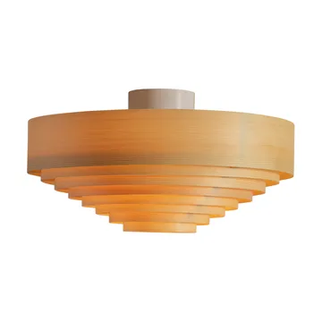 1005 Hans Ceiling Light plafone - Pino oliato e cerato opaco, Ø42 cm - Vaarnii