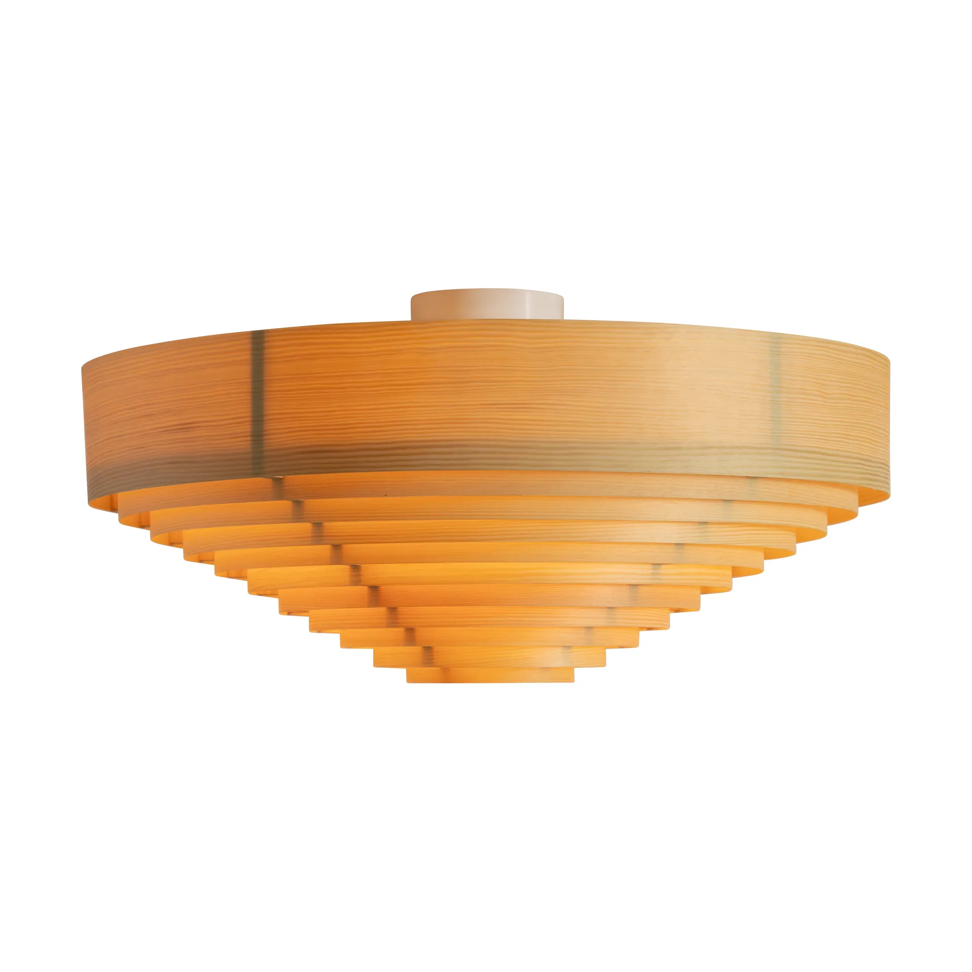 1005 Hans Ceiling Light plafone, Pino oliato e cerato opaco, Ø55 cm Vaarnii