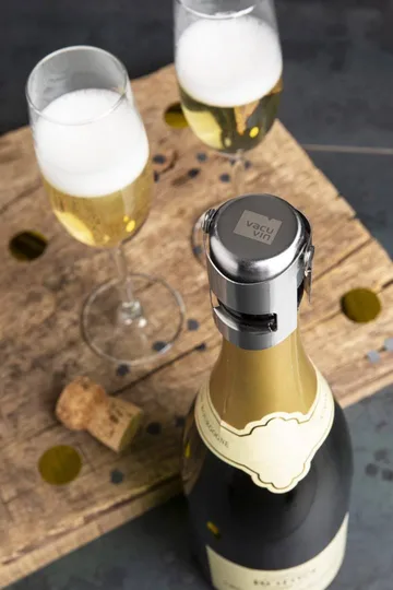 Vacuvin champagne stopper tappo vino - Acciaio inossidabile - Vacuvin