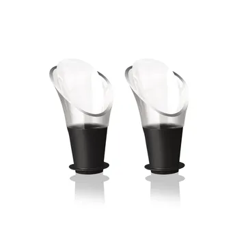 Vacuvin Crystal versatore per vino - Confezione da 2 - Vacuvin