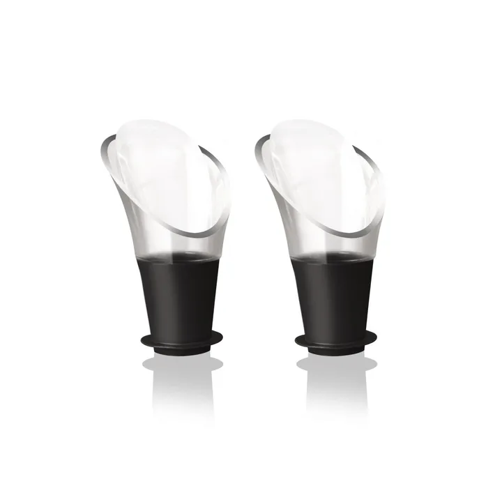 Vacuvin Crystal versatore per vino - Confezione da 2 - Vacuvin