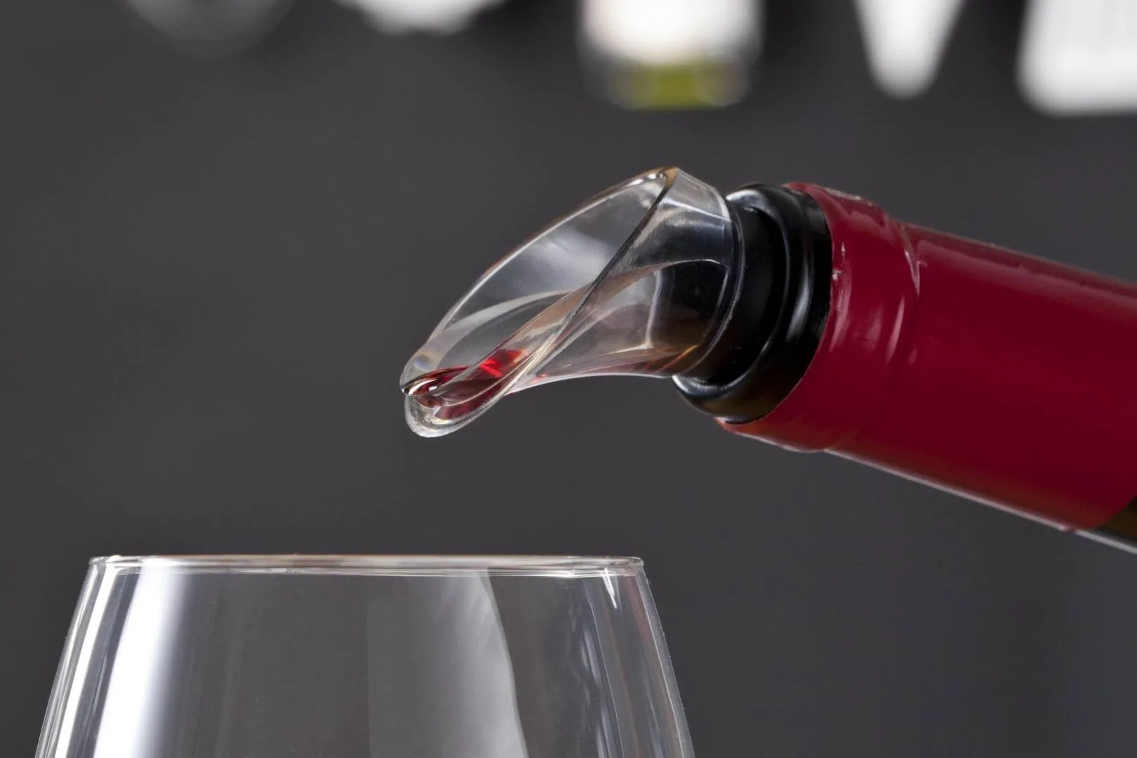 Vacuvin Crystal versatore per vino, Confezione da 2 Vacuvin
