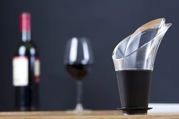 Vacuvin Crystal versatore per vino - Confezione da 2 - Vacuvin