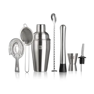 Vacuvin Lovers Bar In A Box set cocktail - Acciaio inox, 7 pezzi - Vacuvin