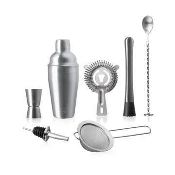 Vacuvin Lovers Bar In A Box set cocktail - Acciaio inox, 7 pezzi - Vacuvin
