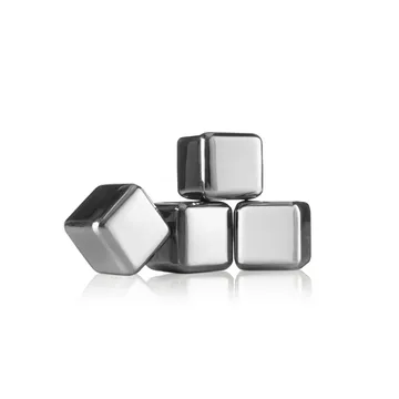 Vacuvin pietre da whisky - Acciaio inox, confezione da 4 - Vacuvin