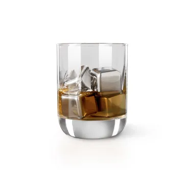 Vacuvin pietre da whisky - Acciaio inox, confezione da 4 - Vacuvin