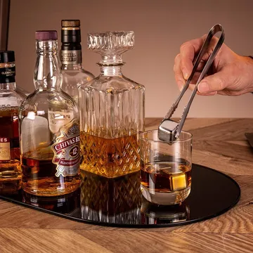 Vacuvin pietre da whisky - Acciaio inox, confezione da 4 - Vacuvin