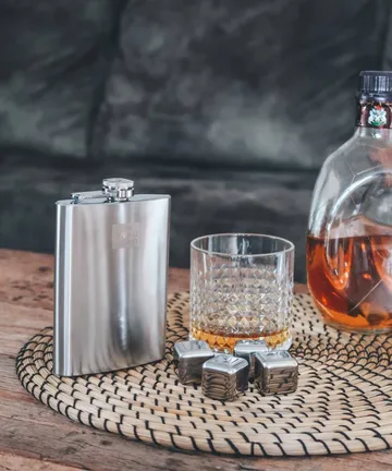 Vacuvin pietre da whisky - Acciaio inox, confezione da 4 - Vacuvin