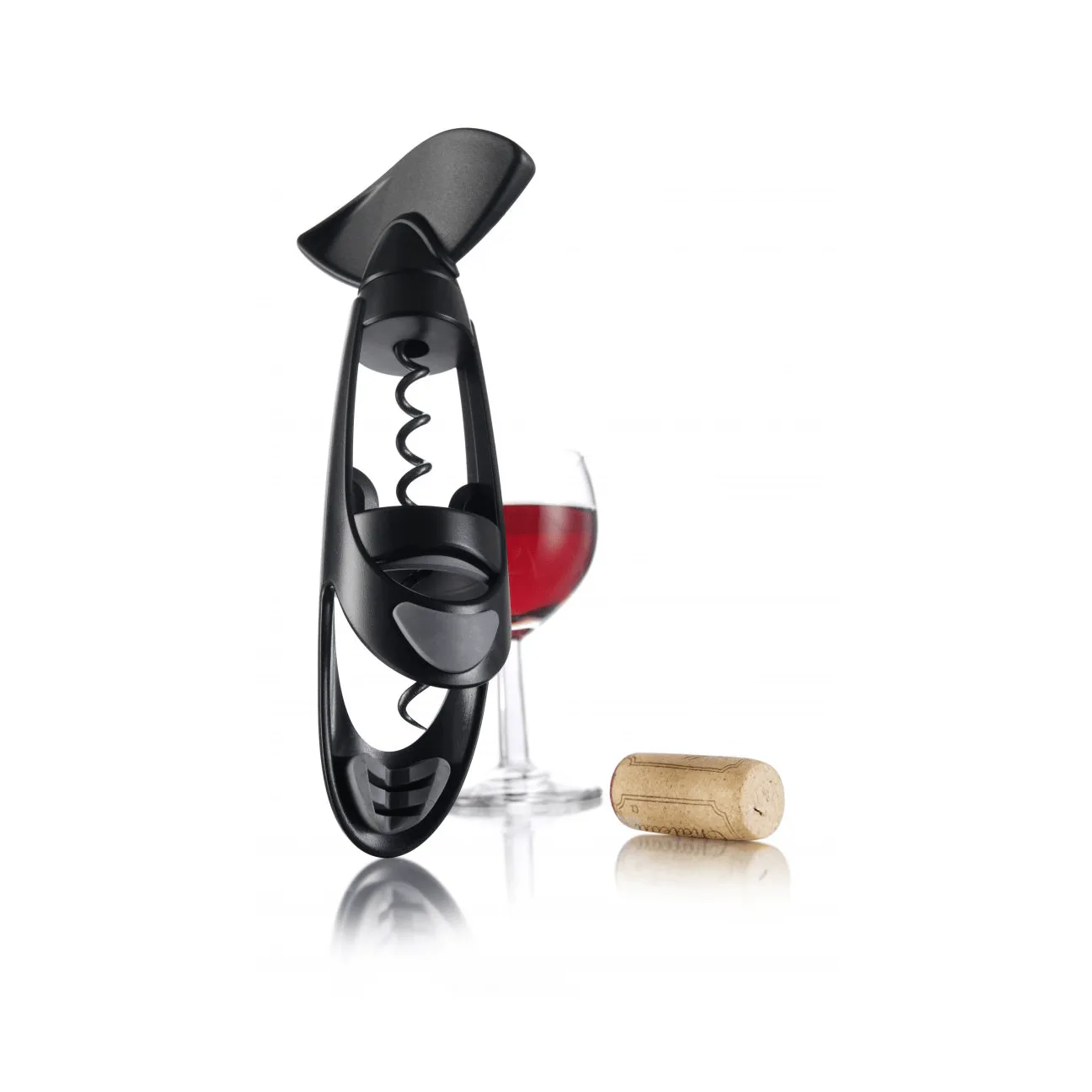 Vacuvin Twister cavatappi, Nero Vacuvin
