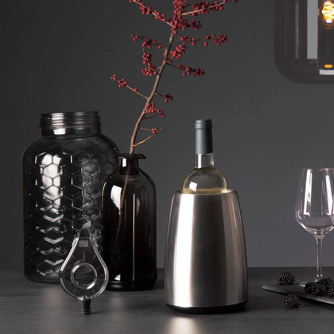 Vacuvin Wine Aerator aeratore per vino, Grigio Vacuvin