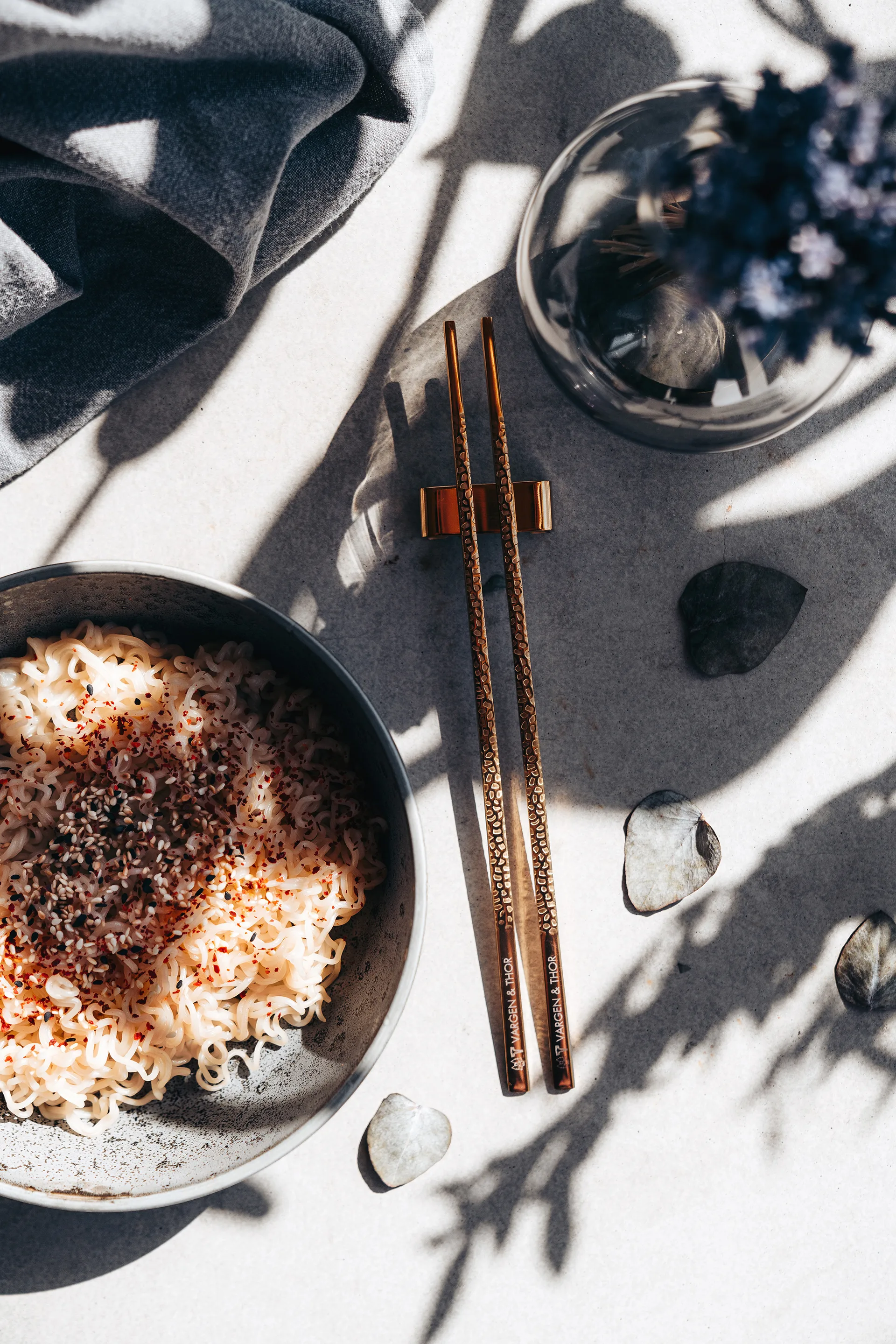 Bacchette Kito confezione da 4, ottone Vargen & Thor