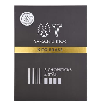 Bacchette Kito confezione da 4 - ottone - Vargen & Thor